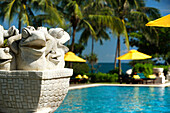Pool area, Angsana resort, Bintan Island, Indonesia