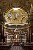 Interior of St. Stephen's Basilica, Pest, Budapest, Hungary