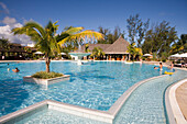 Children Playing in Swimming Pool, Mövenpick Resort and Spa Mauritius, Bel Ombre, Savanne District, Mauritius