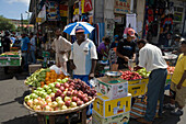 Fruit Stand at Port Louis Central Market, Port Louis, Port Louis District, Mauritius