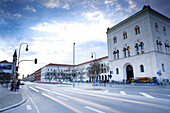 Hauptgebäude Ludwigstrasse, LMU, Ludwig Maximilians Universität, München, Bayern, Deutschland
