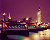 Westminster Bridge and Big Ben. London. England
