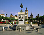 Plaza Mayor. Alcalá de Henares. Madrid province. Spain