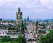 Princes Street. Edinburgh. Scotland