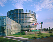 European Parliament building. Strasbourg. France