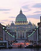 Saint Peter s Basilica . Vatican. Rome. Italy.