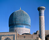 Gur-e Amir Mausoleum (Timur s Tomb). Samarkand. Uzbekistan