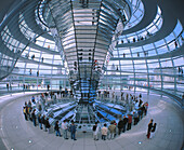 Reichstag Dome, by sir Norman Foster. Berlin. Germany