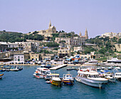 Harbour. Mgarr City. Gozo Island. Malta