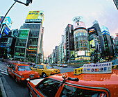 Central avenue. Ginza district. Tokyo. Japan