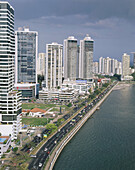 Balboa Avenue. Panama City. Panama