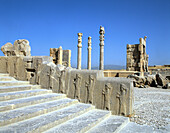 Apadana (columned hall). Persepolis. Iran