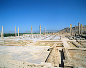 Apadana (columned hall). Persepolis. Iran