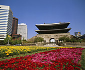 Sungnyemun (Great South Gate). Seoul. South Korea