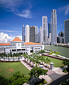 Raffles site. Singapore