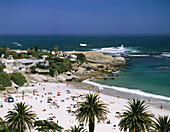 Clifton Beach in Cape Town. South Africa