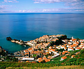 Camara de Lobos town. Madeira Island. Portugal