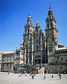 Cathedral. Santiago de Compostela, La Coruña province. Spain