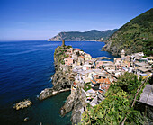Vernazza. Cinque Terre. Liguria. Eastern Riviera. Italy