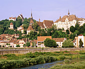 View of Sighisoara (Dracula s birth place). Romania