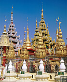 Shwesandaw pagoda. Pyay. Myanmar