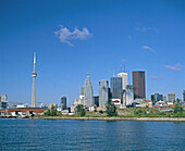 Downtown Toronto and CN Tower. Canada