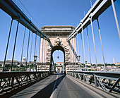 Chain Bridge, Budapest. Hungary