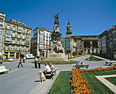 Downtown Vitoria. Álava, Euskadi. Spain