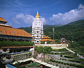 Kek Lok Si Temple, largest buddhist temple in Malaysia. Penang. Malaysia