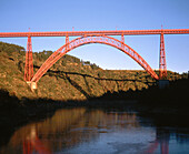 Garabit Viaduct. Saint-Flour, Cantal, France