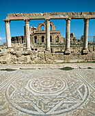 Roman theatre, ruins of the ancient city of Sabratha. Libya