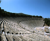 Theatre of Epidauros. Argolis, Peloponnese. Greece