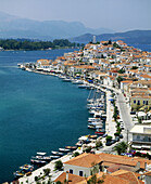 Poros in the Saronic Gulf. Greece