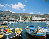 Town of Elounda near Agios Nikolaos. Crete, Greece