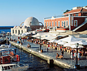 Port of Chania, Crete. Greece