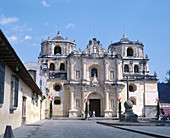 La Merced Church. Antigua Guatemala. Sacatepéquez department. Guatemala