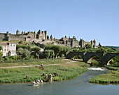 Carcassone, Languedoc-Roussillon. France.