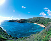 Hanauma bay, Oahu Island, Hawaii, USA.