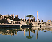Sacred Lake. Karnak, Egypt