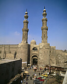 Bab Zuwayla (Gate of Zuwayla), medieval gate. Cairo. Egypt