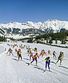 Cross-country ski marathon. St. Moritz, Switzerland