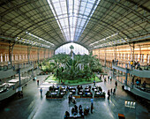 Atocha train Station in Madrid. Spain