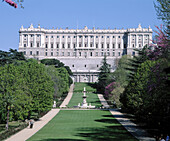 Campo del Moro, Royal Palace. Madrid, Spain