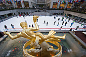 Rockefeller Center. New York City. March 2006. USA.