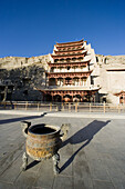 Mogao Caves (W.H.). Dunhuang City. Gobi Desert. Gansu Province. The Silk Road. China. Nov. 2006