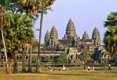 Ruins of Angkor Wat (W.H.). Cambodia. January 2007