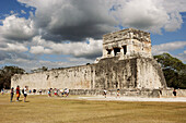 The Ball Game Hall. Mayan ruins of Chichen Itza. Yucatan. Mexico