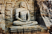 The Ancient Cities. Polonnaruwa City W.H.). Gal Vihara. Sri Lanka. April 2007.
