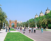 Arco del Triunfo. Barcelona. Spain