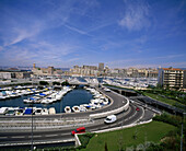 Highway under the old harbour. Marseille. France